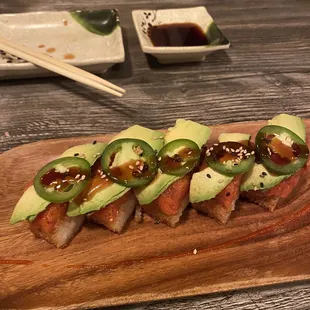 Tuna on Crispy Rice
