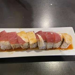 Red and White Roll