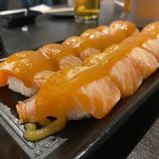 Miso Glazed Salmon Nigiri