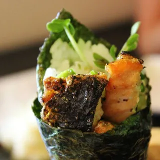 Salmon Skin Hand Roll