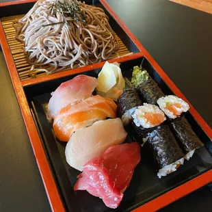 Sushi Zaru Lunch Combo