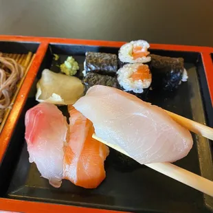 food, sushi, sushi and sashimi, sashimi