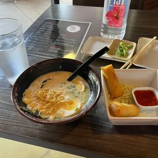 Tonkotsu Ramen Spring roll