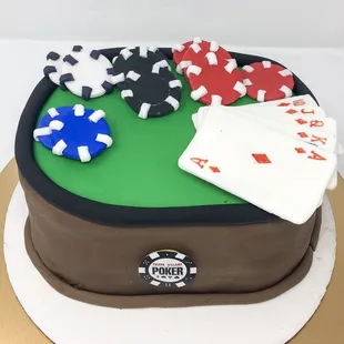 Poker Themed Cake!