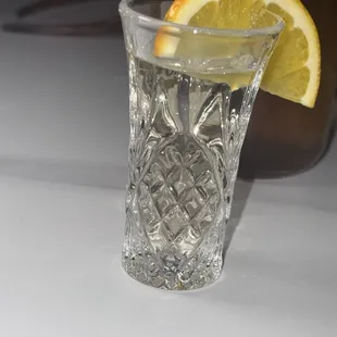 Tequila shot.