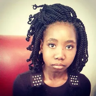 Crochet KInky Twists for $130 Inclusive of pretwisted hair