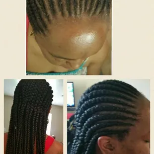 Feed in Cornrows for $45