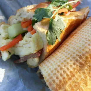 Thit nuong with egg $4.50 - worth the dollars I spent.