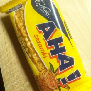 A different kind of sesame crisp. I liked this one better