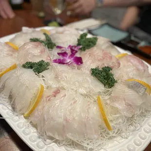 Main sashimi!