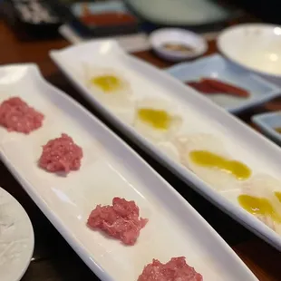 sushi, sushi and sashimi, sashimi, food