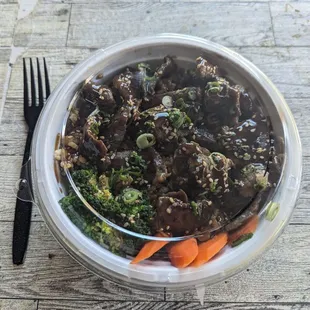 Beef teriyaki bowl