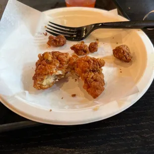 "Pop chicken" minus the chicken