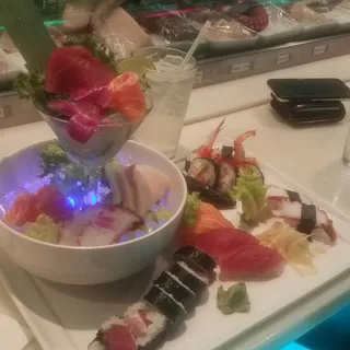 Sushi and Sashimi Combo