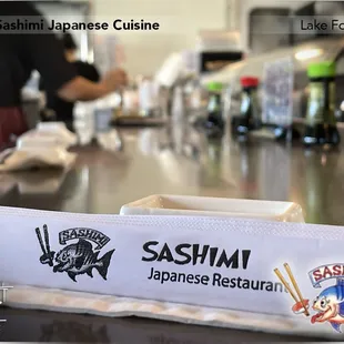 Sushi bar - The best seat in the house; truth.