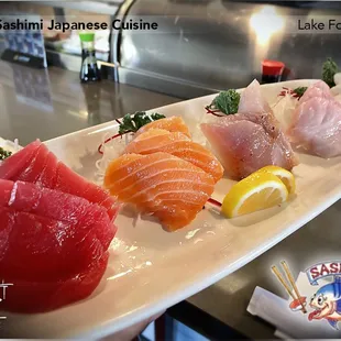 Sashimi platter