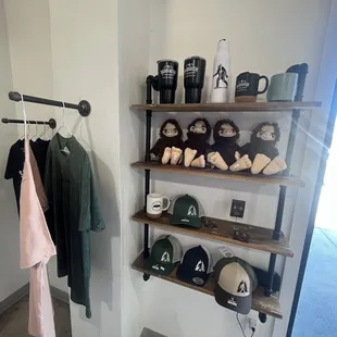 Merch wall