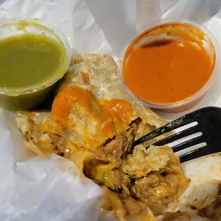 Yum  Yum Green Chile Beef Burrito