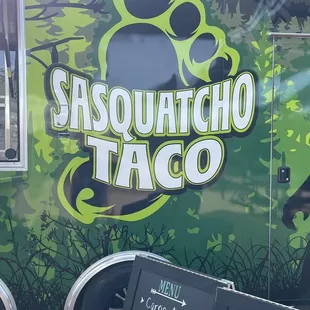 The Food truck and their menu.