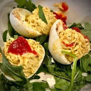 Deviled eggs