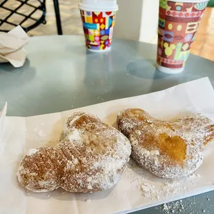 Beignets when you actually order them