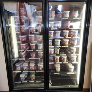 Ice cream display