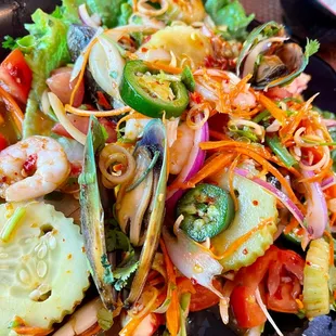 Seafood salad