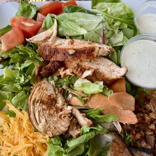 Smoked chicken salad