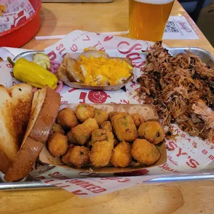 Pulled pork plate