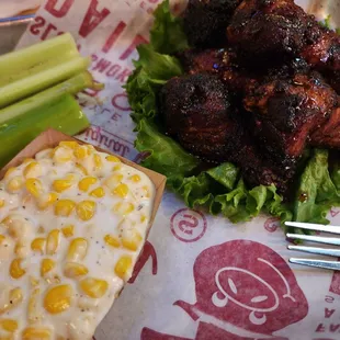 ribs, food