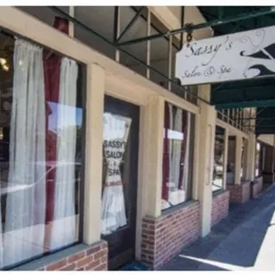 Front of salon.