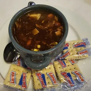 SAT Soup. It was delicious!