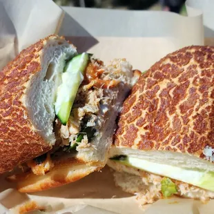 Singapore Chili Crab Sandwich