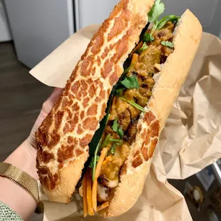 Chicken Satay Sandwich