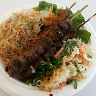 Catered by Sataysfied Catering