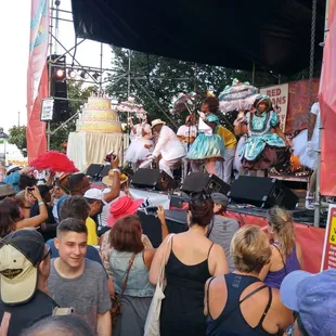 Treme Babydolls starting the second line.