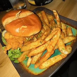 Nana 's Hot Honey Chicken Sandwich