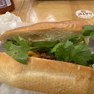 Honey Pork Bánh Mì