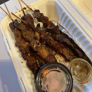 Beef sate