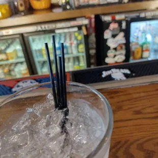 Why are all the straws different lengths?