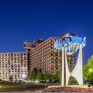 Front Entrance night pic