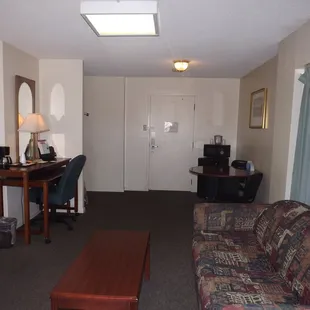 Standard King size suite one side of room