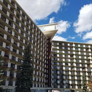 Sunny day here at the satellite hotel