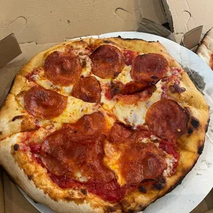 Pepperoni pizza