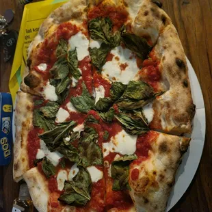 Margherita pizza