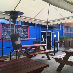 Heaters and plenty of space