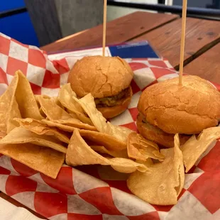 Beef and cheese slider! Great!