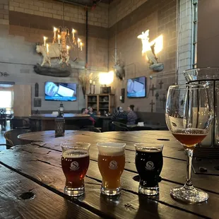 Nice big tables in the back which would be awesome for a group of eight