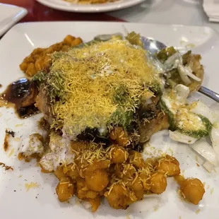 26. Samosa Chaat