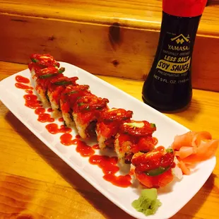 Hot Roll ordered extra spicy  sooo good